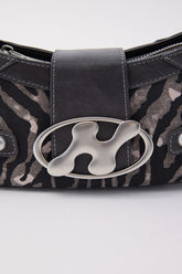 Remix Contrast Bag Animal Print